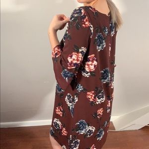 Floral Shift Dress